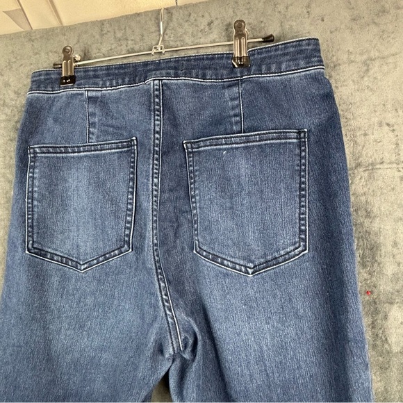 Free People Float On Flare in Waterfall Wide Leg Jeans Sz 27 **see description - Picture 10 of 15